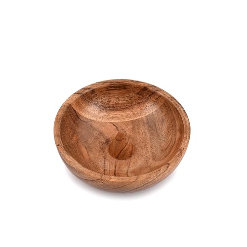 Samhita Jewelry Towers Acacia Wood for Jewelry Jewelry Ring Holder Cone Shaped Display Stand for Engagement or Wedding Rings (4 x 4 x 1.5)