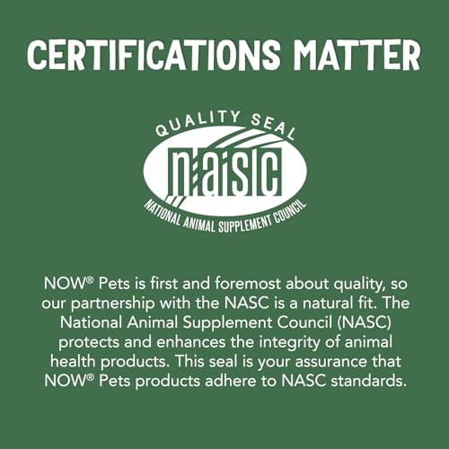 Image of Now Pet Health,L-Lysine Supplement,Powder,Formulated for Cats,NASC Certified,8-Ounce,(Pack of 2)