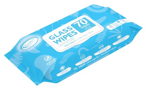 Air Jungles Glass and Window Cleaner Wipes 70 Count, Extra Large 8