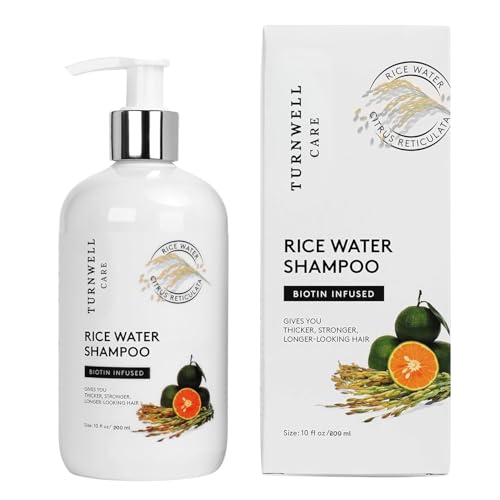 Image of Natural Rice Water Hair Growth Anti-Dandruff Shampoo | Deep Scalp Purifying & Nourishing Formula | Strengthens Roots, Reduces Flakes | Sulfate & Paraben Free | For Men & Women | (200 ml)