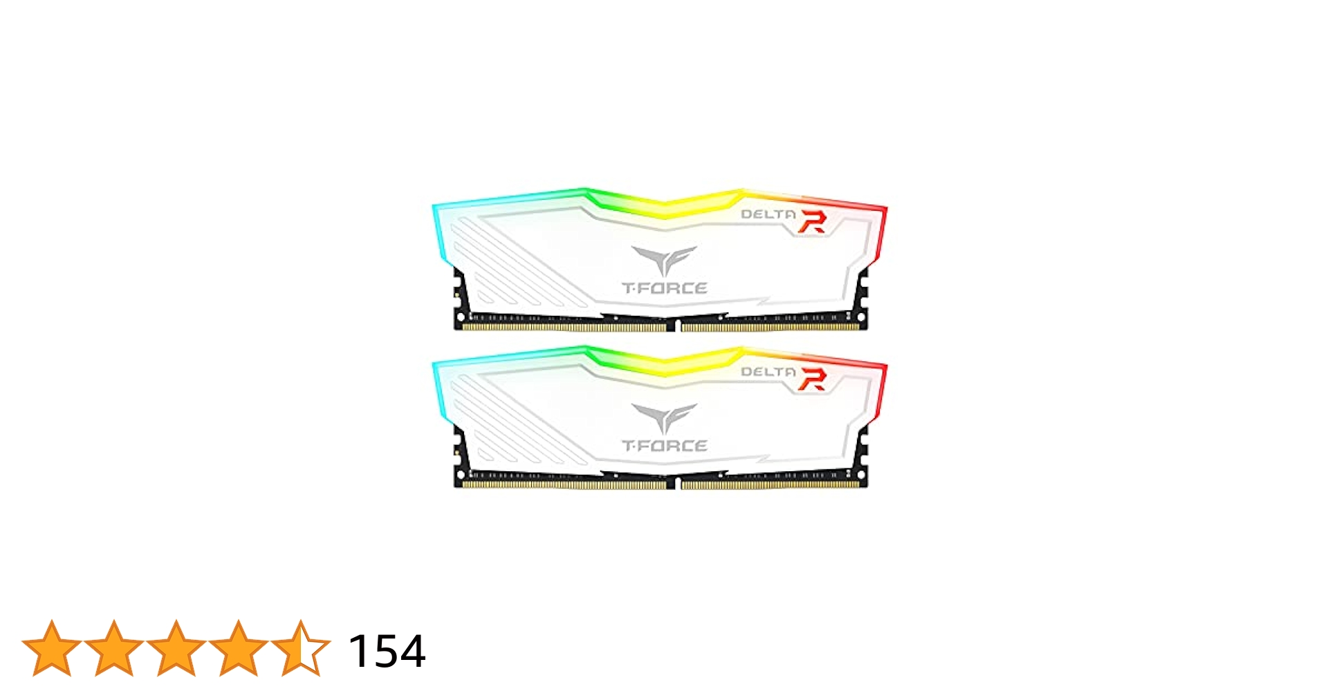 32GB Team RGB DDR4 (16GBx2枚) TEAMGROUP T-Force Delta RGB DDR4 16GB (2x8GB) 3200MHz (PC4