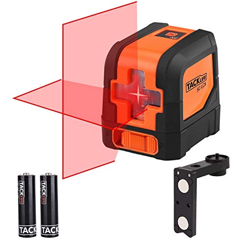 Tacklife SC-L01 Classique Niveau Laser Croix 15m /Laser Horizontal et Verticale/Grand Angle...