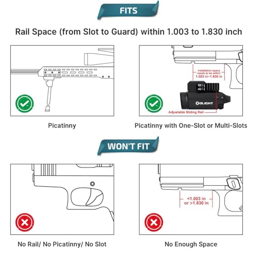 Image of OLIGHT Baldr S 800 Lumens Compact Rail Mount Weaponlight with Green Beam and White LED Combo, Magnetic USB Rechargeable Tactical Flashlight with 1913 or GL Rail, Battery Included (Flat Dark Earth)