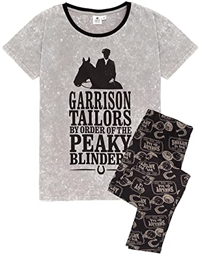 Peaky Blinders Pájaros Pájaros Pijamas Mujeres Camiseta y Leggings Fondos PJ Set XL