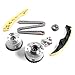AUCERAMIC Timing Chain Kit with 2PCS Intake & Exhaust VVT Gear Sprocket Fit for 2011-2020 Hyundai Tucson Elantra Sonata Kia Rio Soul Forte Optima 1.6L