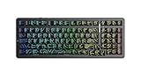 x Aula F99 Pro Mechanical Keyboard, Wireless Gaming Keyboards RGB Backlit Hot Swappable Custom Creamy Bluetooth Computer Keyboard, Tri-Mode BT5.0/2.4GHz/USB-C, Pre-lubed Switches PBT Keycaps