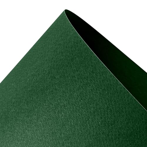 Netuno 10 cartoncini strutturati verde pino formato A4 21 x