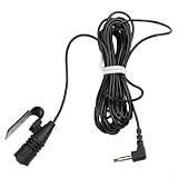 Unidirektionales Auto-Deckenmikrofon 3 5 mm für Navigation und Autoradio Kopfgeräte mit Rauschunterdrückung und langem Kabel