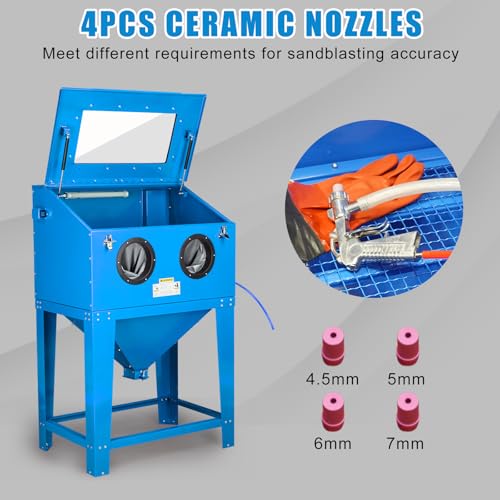 Parts-Diyer 90 Gallon Sandblasting Cabinet