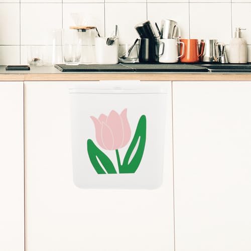 Caneca de Basura de Cocina Colgante con Tapa Grande miniatura 4
