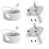 2Pack Dual 45W USB C Charger Plug and Cable for Samsung Galaxy S25/S26 Ultra/S24 Plus/S23 FE/S24+/S22/S21/S20/A56 5G/A36 A26 A17 A16 A55 A54 A06/Z Fold 5 6 7/Z Filp Super Fast Phone Charging Adapter