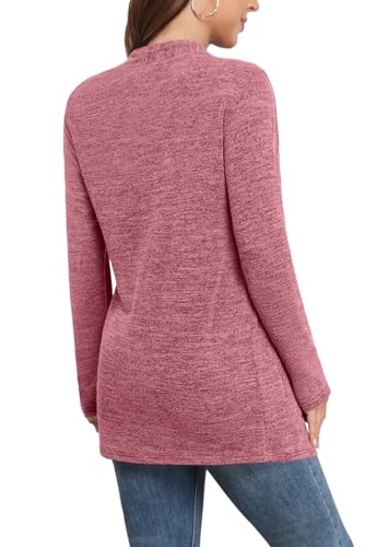 Image of Yincro Womens Lightweight Cardigan Long Sleeve Open Front Casual Sweater Cardigans with Pockets