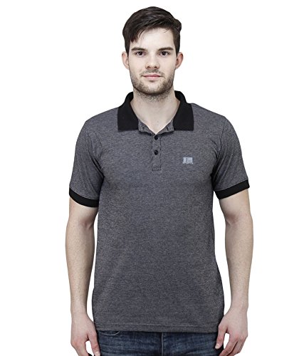 T10 Sports Gray Half Polo T-Shirt for Men (B01LSP91NC) Amazon Price History, Amazon Price Tracker