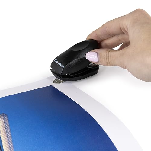 Swingline Tot Stapler with Built-in Staple Remover, Pre-Packed with 1000 Swingline Standard Staples, 12-Sheet, Mini Stapler, Black (7471179141B-23) image 3