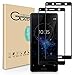 Produktbild Seinal 3D Full Screen Panzerglas für Sony Xperia XZ2 Compact [2 Stück] 9H Schutzfolie Displayschutzfolie Panzerglasfolie Tempered Glass 3D Touch Hartglas Screen Protector Glass-Schwarz