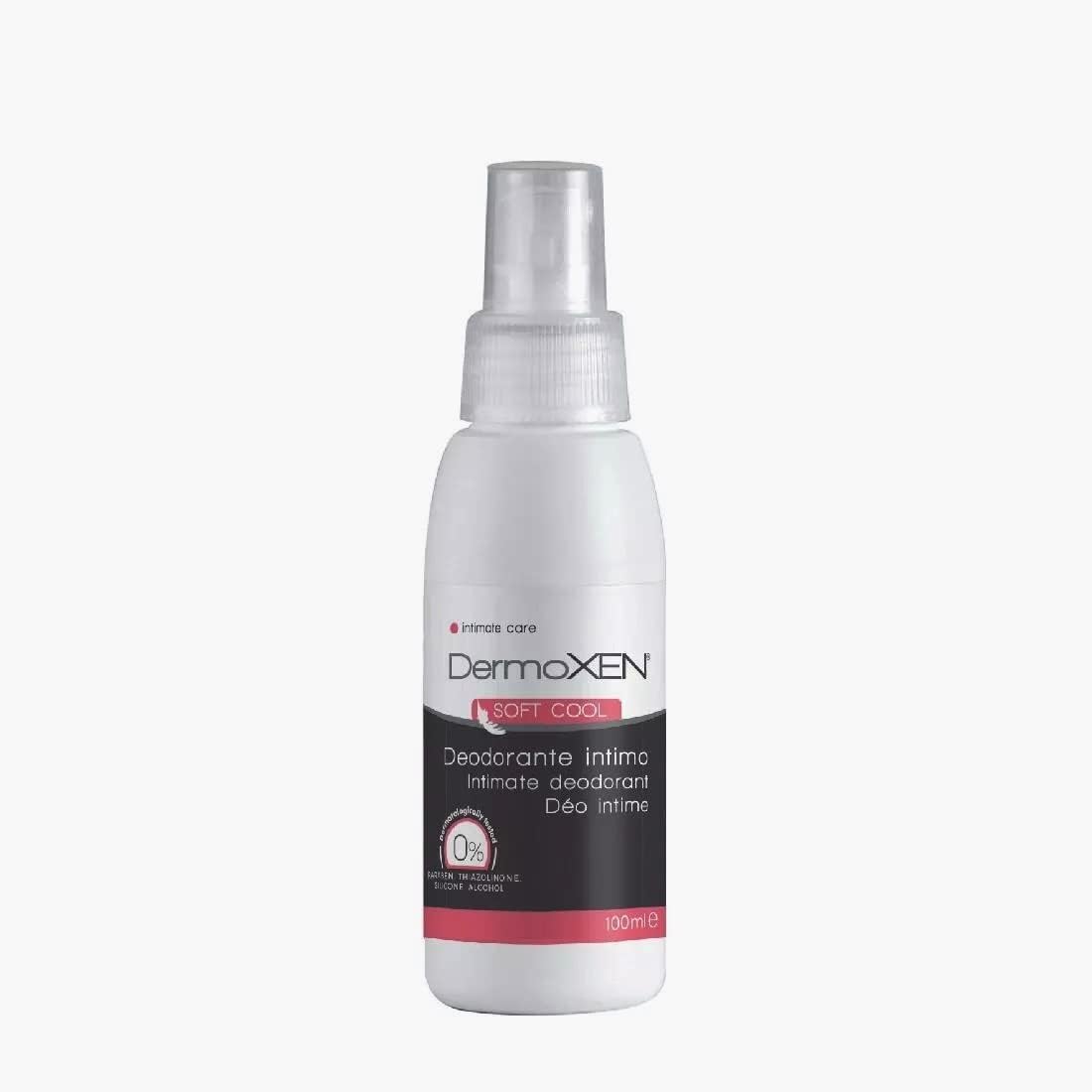 Soft Cool Antibacterial Intimate Deodorant Spray for Men and Women Natural, Odourless and Gentle for Sensitive Skin. Refreshing Effect. Daily Use. 100 ml