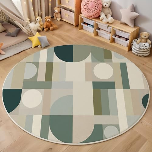 Tapis moderne lavable en machine pour salon et entrée de bureau