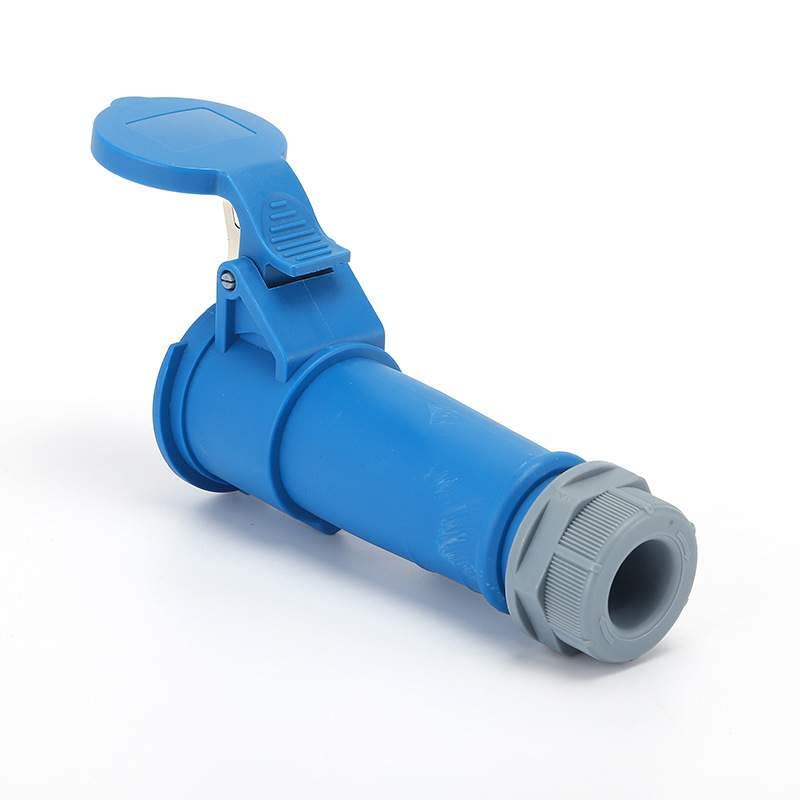 IEC60309 Waterproof CEE Industrial Connector Socket 3Pin 16A 250V 2P+E IP44