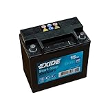 START/STOP BATTERY - AUXILIARY RANGE LR4 RR SPORT RANGE EVOQUE LR047630 EXIDE