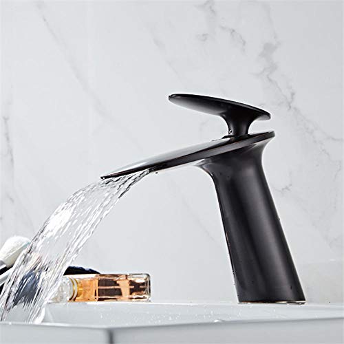 Mitigeur de lavabo à poignée unique anti-éclaboussures pour évier de salle de bain