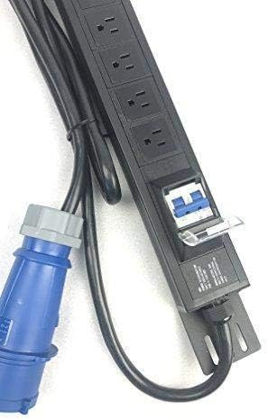 Rack Mount Power Distribution Unit 16 Outlets 32A 7500W PDU W/Switch