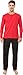 HUGO BOSS Boss Men's Relax Jersey Pajama Gift Set, Red/Black, X-Large