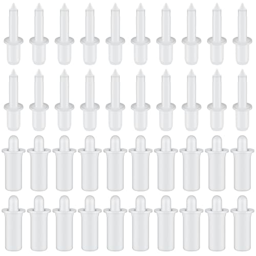 Maitys 40 Pcs Shutter Repair Pins, Plantation Shutter Fasteners Spring Loaded Replacement Repair...