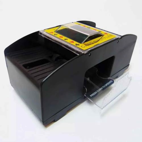 Embaralhador Automático De Cartas Misturador Para Uno Baralho Truco Poker Para 2 Baralhos