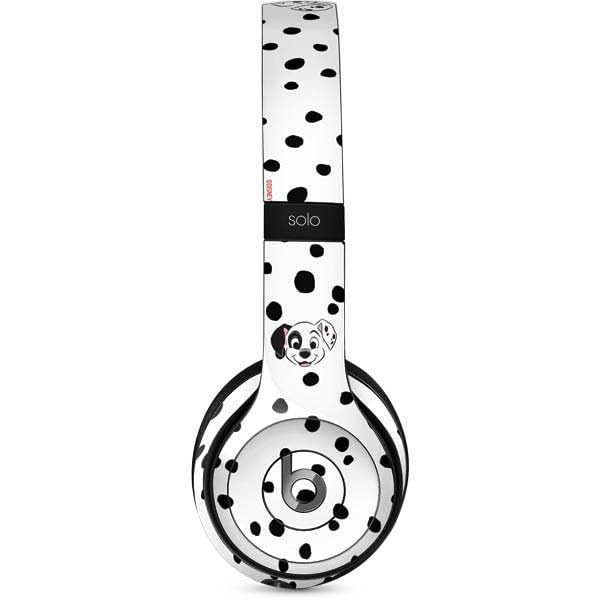 Skinit Decal Audio Skin Compatible with Beats Solo 2 Wired - Officially Licensed Disney 101 Dalmatians Patch Portrait Design