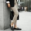 HARENCE Loafers for Women Comfortable Slip On Business Work Flats Shoes Casual Driving Moccasins Penny Loafer