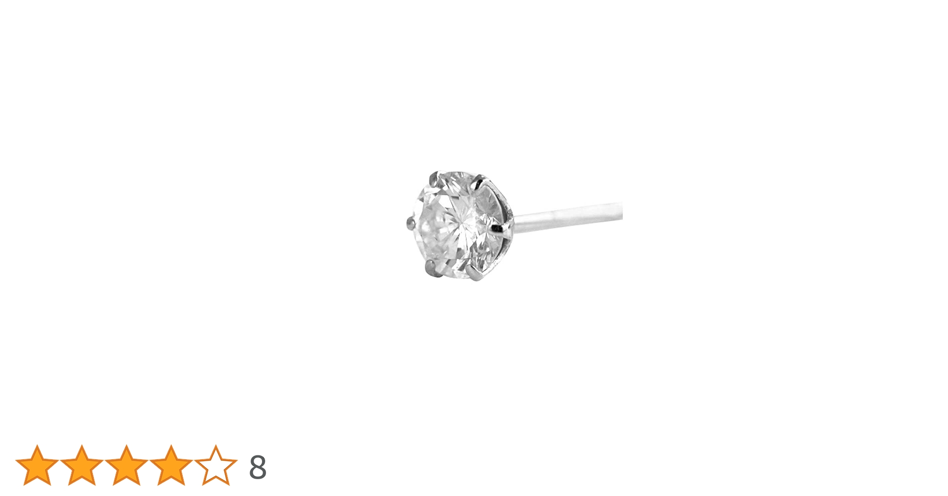 i*e様 Pt900 天然ダイヤモンド0.23ct 片耳ピアス ダイヤモンドピア 天然ピンクダイヤモンド 片耳用ピアス 0.049ct Pt900(プラチナ