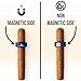 StogieStay Magnetic Silicone Stogie Holder – Fits 34–70 Ring Gauge – Weather-Proof Outdoor Clip for Golf Carts & Metal Surfaces for Golfers, BBQ Lovers, Camping & Fishing Fans