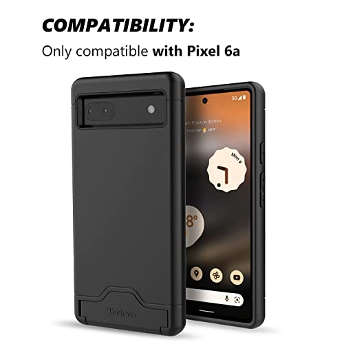 Coque Google Pixel 6a avec fente carte et support intégrés pour protection active