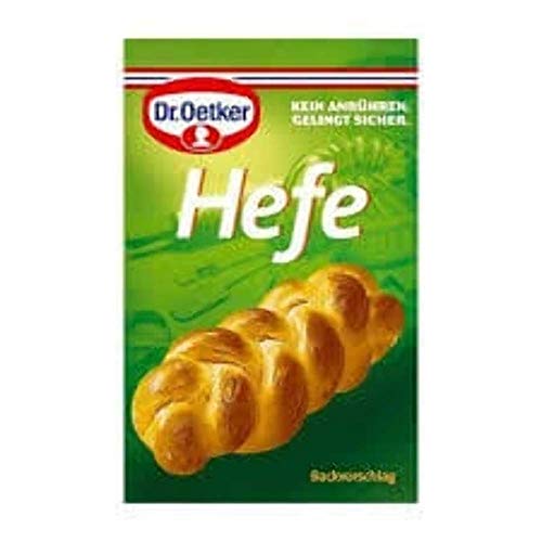 Dr. Oetker - Levure (Hefe) | Poids Total 28 grams