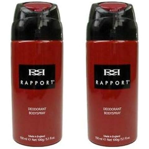2 x rapport deodorant body spray 150ml Cover