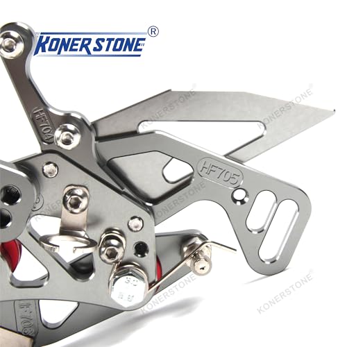 Commandes reculées S1000R pour éliminer les glissements de bottes en virage