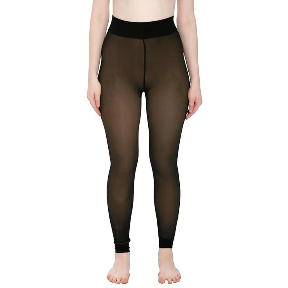 jmt wear Women's Lined Fleece Stockings | Thick Fur Thermal Tights for Girls-picture-12