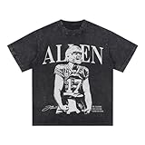 Josh Vintage Shirt Allen Retro Rap Tee Game Day Shirt Football Top, Black, XL