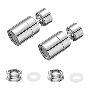 UYUYong 2 Stück 360° Drehbarer Strahlregler