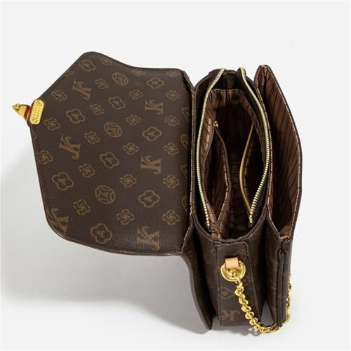 Shoulder bag, Shoulder Satchel Handbag(Coffeewithbrown)3