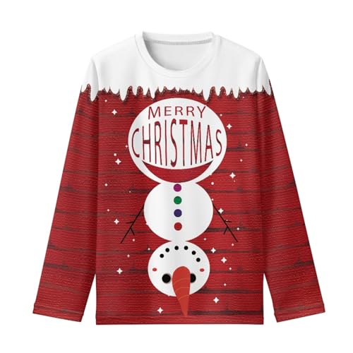 HUIACONG Sweatshirt for Boys Long Sleeve Shirt Kids Tee Shirt