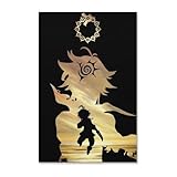 Anime Meliodas Seven Deadly Sins Canvas Poster Wall Art Paintings Prints Posters Unframe 12x18inch(30x45cm)