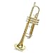Student Brass Trumpet Professional Trumpet Beginner Player Bb Trumpet Gold Lacquered Trumpet