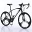 Black 3-Blade Integrated Wheels