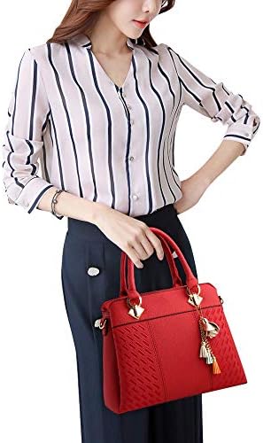 ACNCN Women Handbags Shoulder Bag Crossbody Messenger Bag Tote Satchel for Lady PU Leather Purse