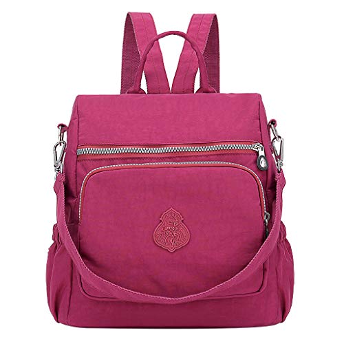 Mini Nylon Backpack for Women Lightweight Daypack School Backpack Hiking Camping Travel Outdoor
