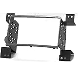 hyundai h1 starex 4x4 technische daten DIN / 1-DIN carav 11–411 Doppel DIN Autoradio Radioblende DVD Dash Installation Kit für Hyundai H-1, Starex 2007–2015, I800, iLoad, Imax 2008–2015 schwarz Faszie mit 173 * 98 mm