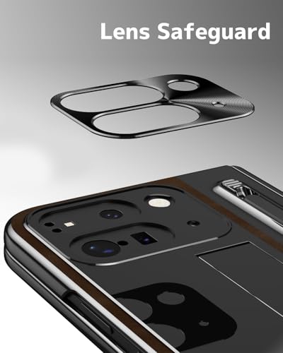 Funda plegable Google Pixel 10 Pro antigolpes con lapiz y bisagra 4