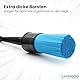 CARMODO® Premium Detailing Pinsel für die Autopflege - extrem resistenter Reinigungspinsel, Profi Auto Reinigung, Felgenbürste, Auto Zubehör Innenraum, car Brush