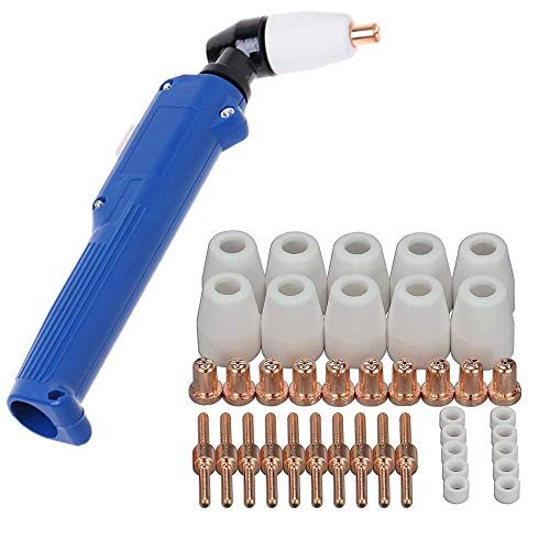 SUSEMSE PT31 Cortador de plasma cabeza de corte de cuerpo de 40 piezas de consumibles...